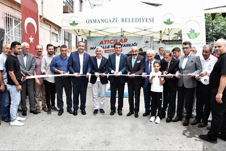 Bursa Osmangazi'de Atıcılar’a yeni muhtarlık binası