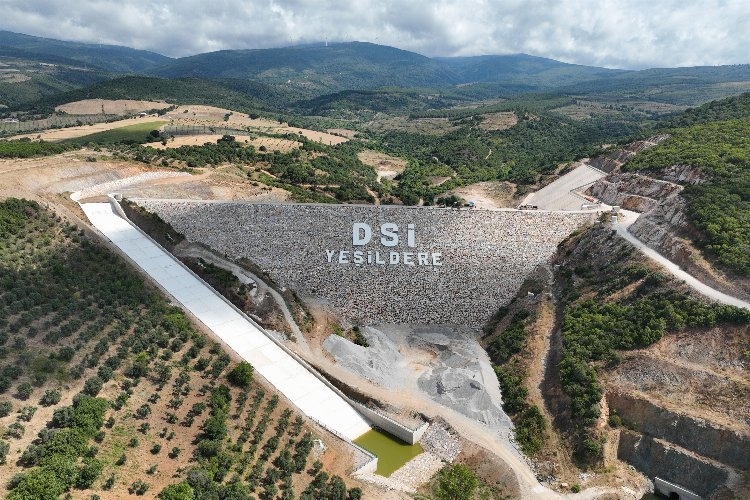 Bursa Yeşildere Barajı 39 bin dekar tarım arazisni sulayacak