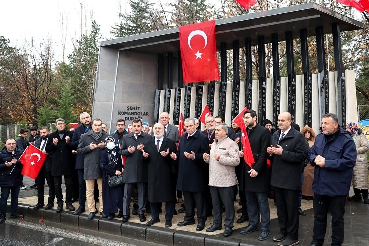 Kayseri Üniversitesi 17 Aralık şehitlerini andı