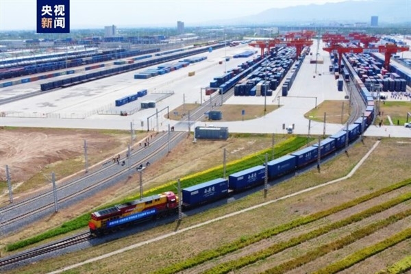 Çin ile Avrupa arasında ilk çeyrekte 4 bin 541 yük treni seferi yapıldı