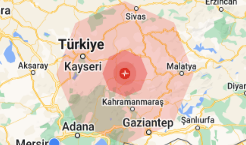 Son dakika haberine göre Kayseri'de 5,0 şiddetinde deprem meydana geldi 